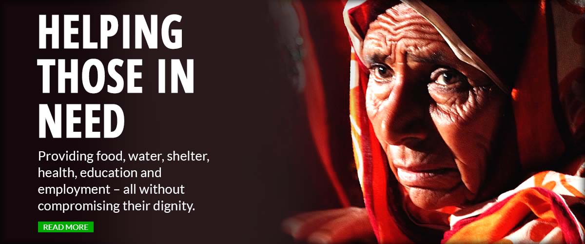 HELPING THOSE IN NEED